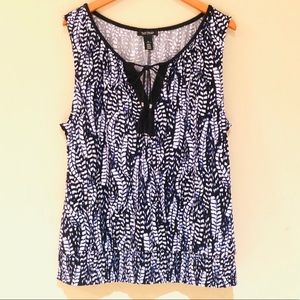 WHBM sleeveless blouse